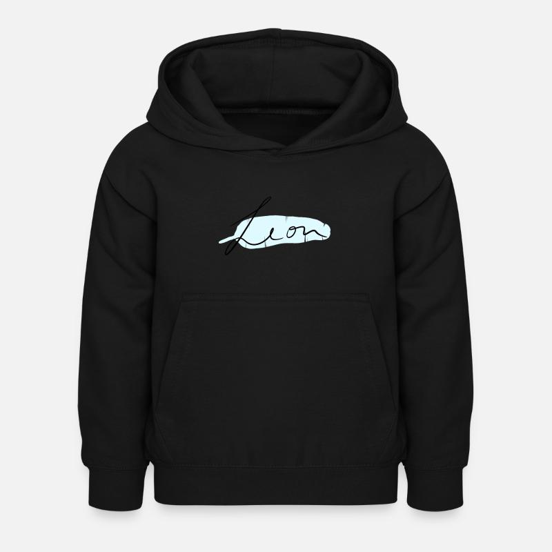 Léon - Sweat à capuche Enfant - noir