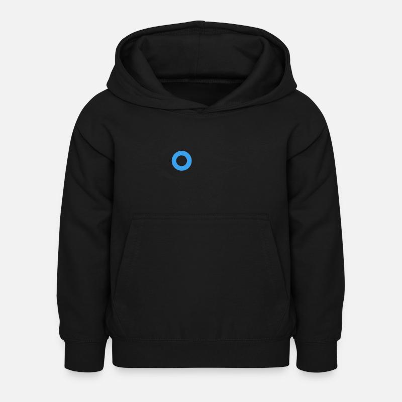 L’œil peut vous voir Couleur changeable - Sweat à capuche Enfant - noir