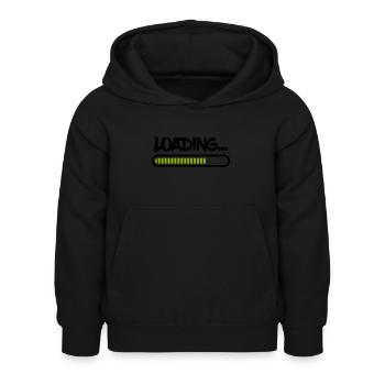 loading - Kinder Hoodie - Schwarz - Vorne - AI Model Kid Female (0cm)