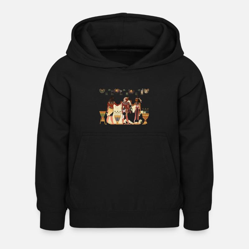 epoque Pharaon - Sweat à capuche Enfant - noir