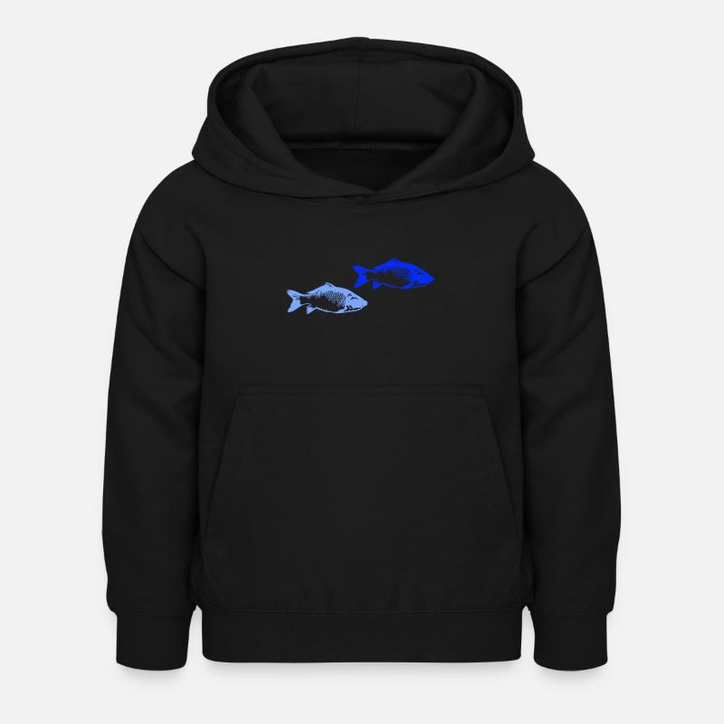 Pisces 2 - Kids Hoodie - black