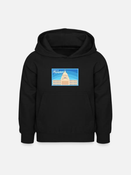 Mississippi Fil-Am design for proud Pinoys - Kids Hoodie - black