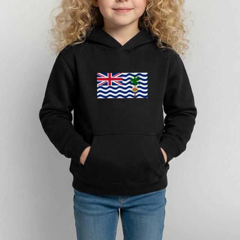 British Indian Ocean Territory Kids Hoodie