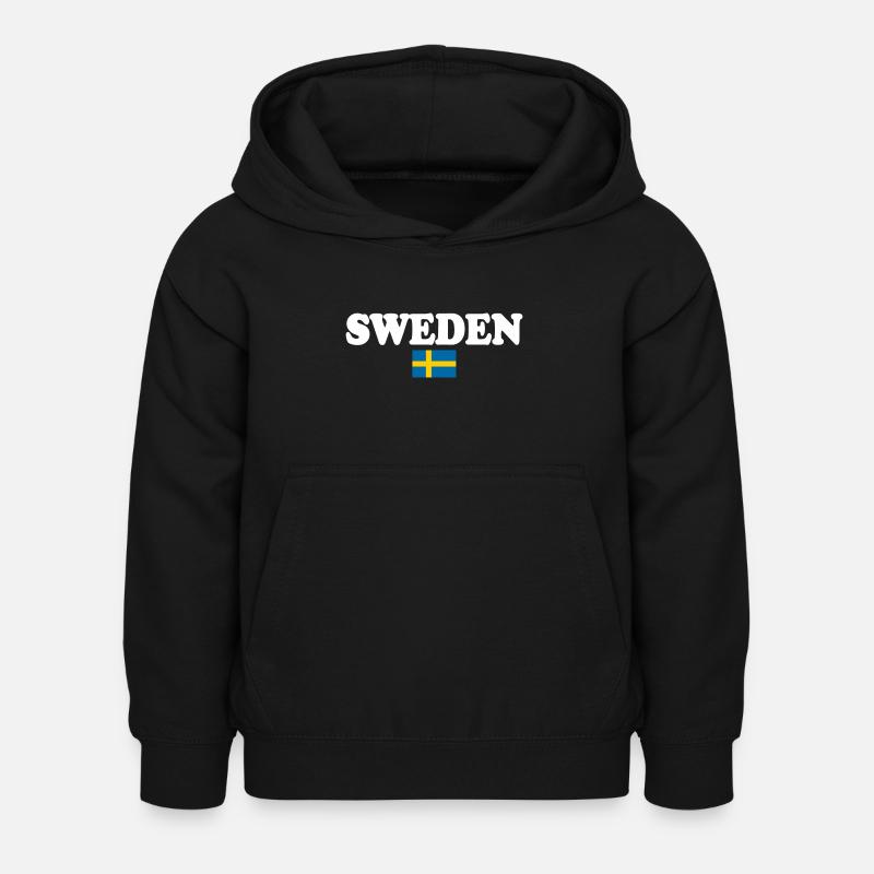 Suède - Sweat à capuche Enfant - noir
