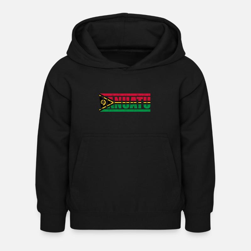 Vanuatu - Sweat à capuche Enfant - noir