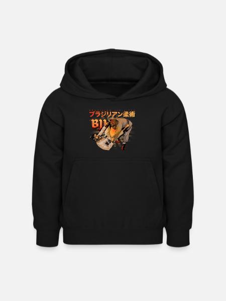 Brazilian Jiu-Jitsu - Kinder Hoodie - Schwarz