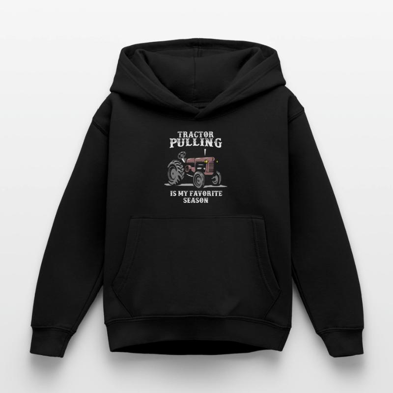 tractor pulling, tractor pulling tractor, pulling, Kids Hoodie
