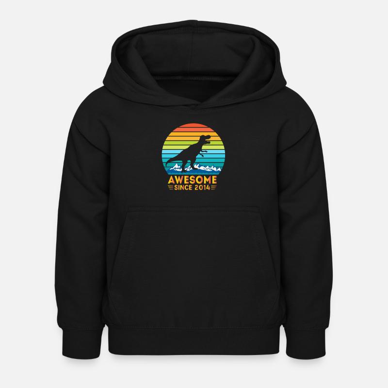 Awesome Since 2014 - Kinder Hoodie - Schwarz