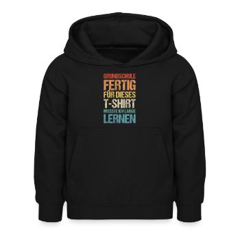 Einschulung 5.Klasse Grundschule Realschule Gymn - Kinder Hoodie - Schwarz - Vorne - AI Model Kid Female (0cm)