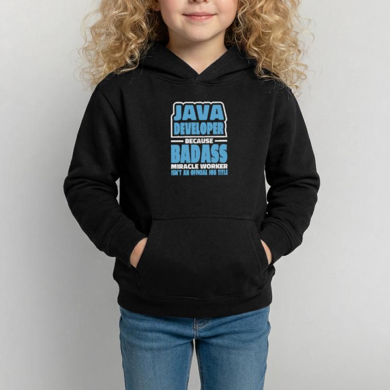 Java Developer Badass Sweat à capuche Enfant