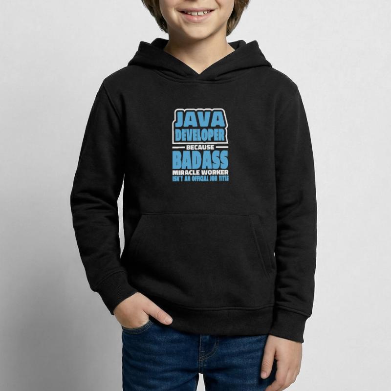 Java Developer Badass Sweat à capuche Enfant