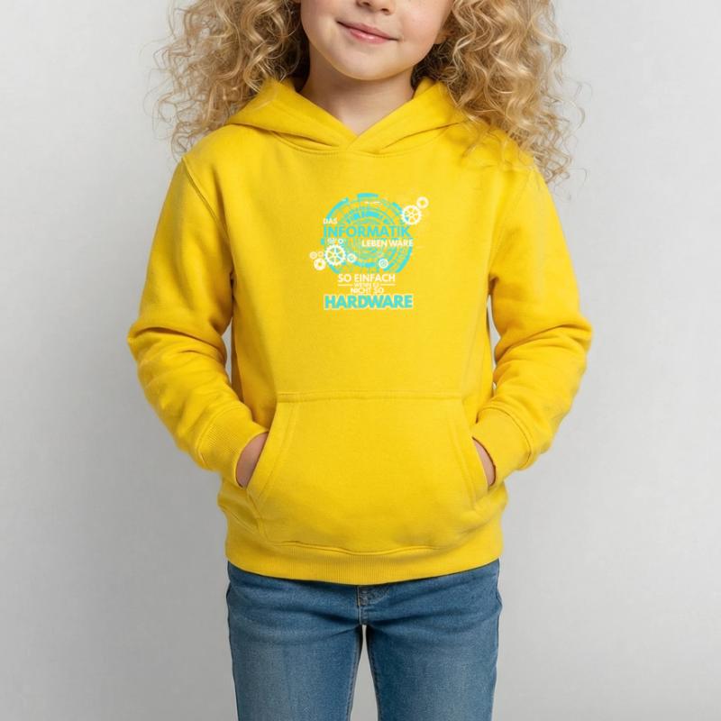Informatik Programmierer Informatiker Hardware Sof Kinder Hoodie