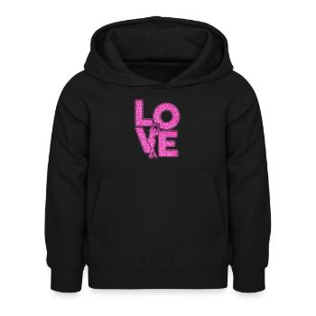 Eiskunstlauf - Kinder Hoodie - Schwarz - Vorne - AI Model Kid Female (0cm)