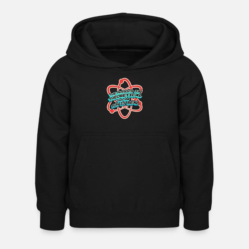 Physics Physicist - Kids Hoodie - black