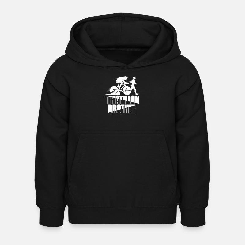 Triathlon - Sweat à capuche Enfant - noir