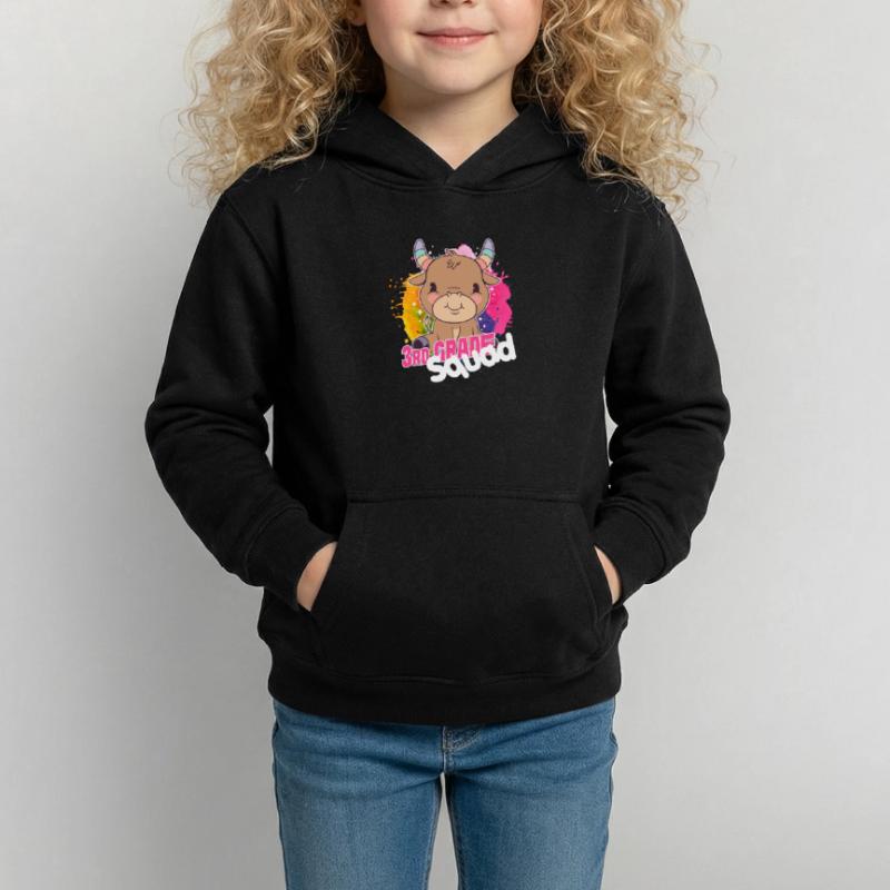 3rd Grade Squad - Third Grader Kids Hoodie