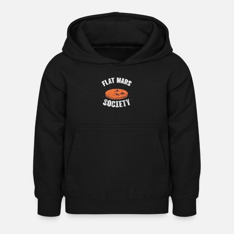 Mars - Kinder Hoodie - Schwarz