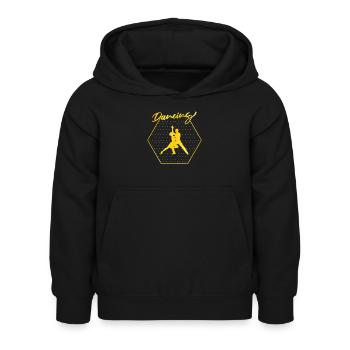 Tanzen - Kinder Hoodie - Schwarz - Vorne - AI Model Kid Female (0cm)