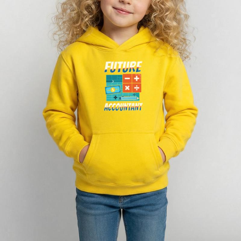 Comptable Comptable Comptable Comptabilité Sweat à capuche Enfant