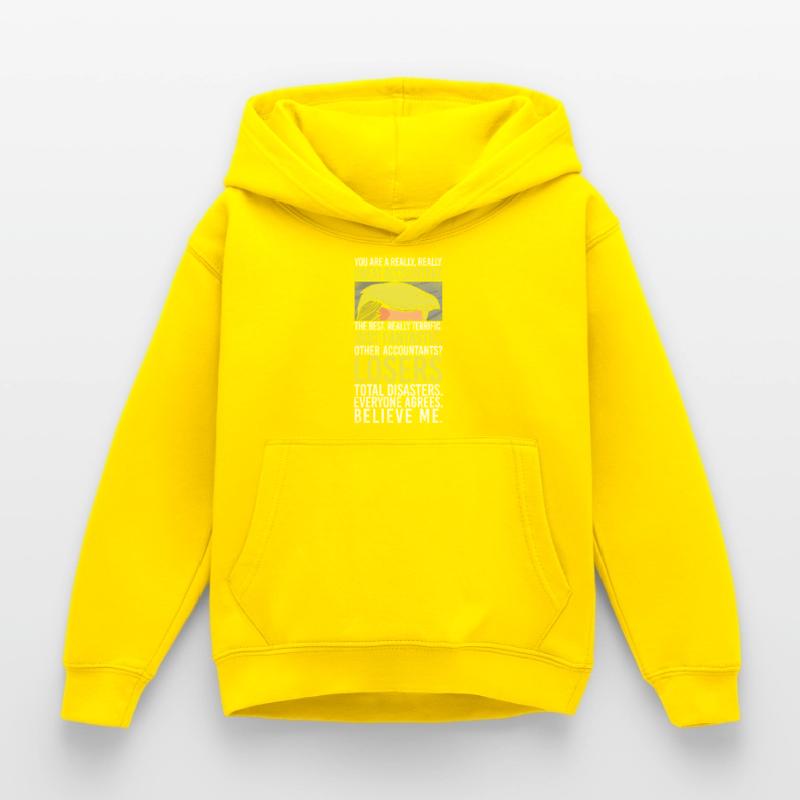 Comptable Comptable Comptable Comptabilité Sweat à capuche Enfant