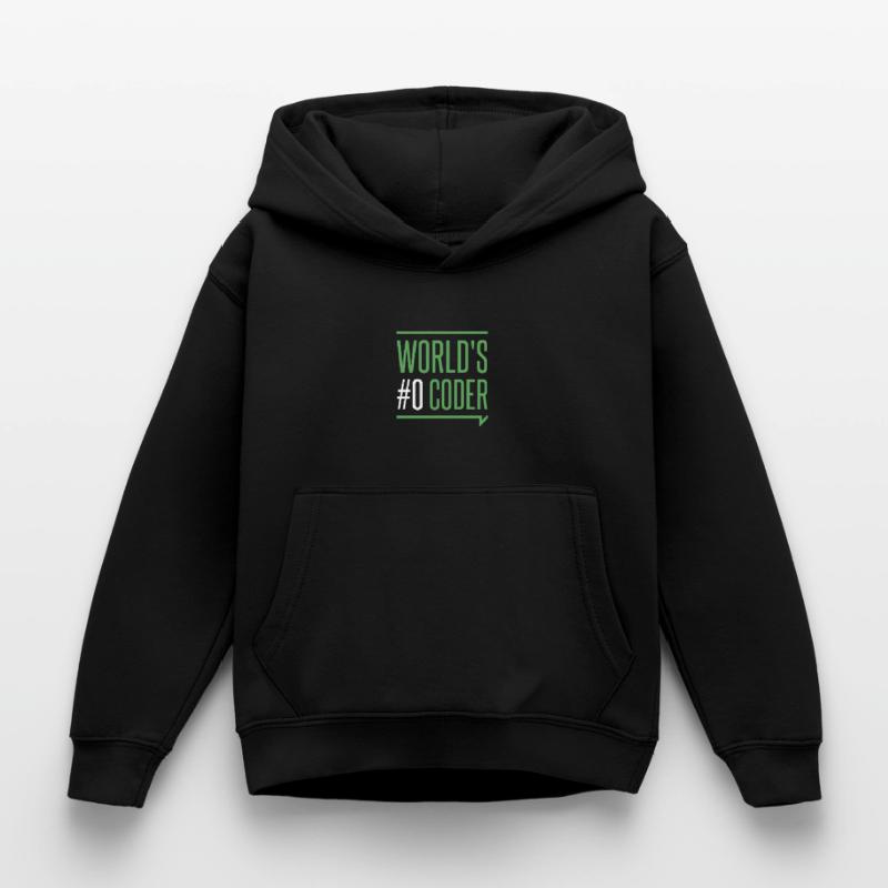 Programmer - creators coders world's #0 coder Kids Hoodie