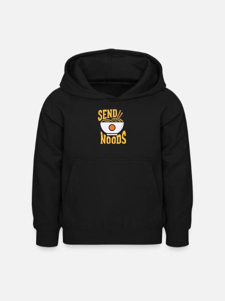 Ramen - Kinder Hoodie - Schwarz