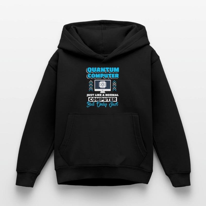 Quantencomputer Quantum Computing Kinder Hoodie