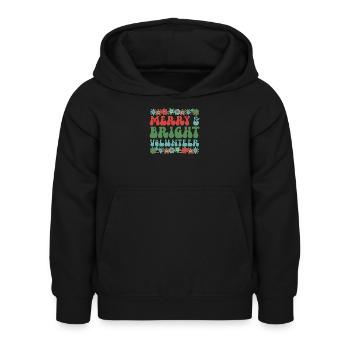 Volunteer Christmas Volunteering Xmas Gifts - Kids Hoodie - black - Front - AI Model Kid Female (0cm)