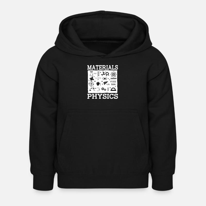 Physics Phyiker Applied Physics - Kids Hoodie - black