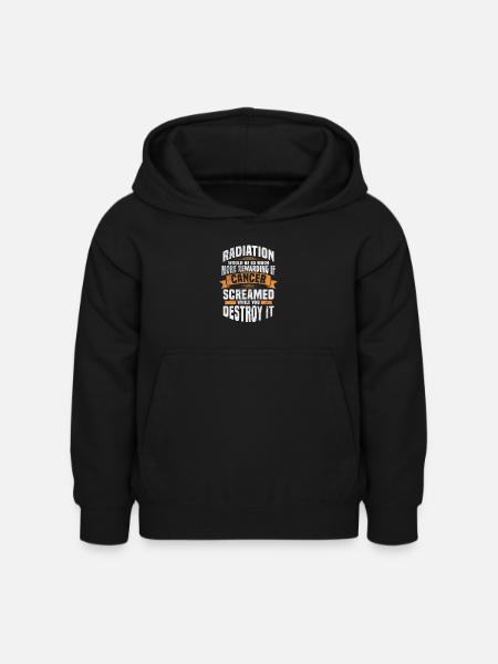 Krebs - Kinder Hoodie - Schwarz