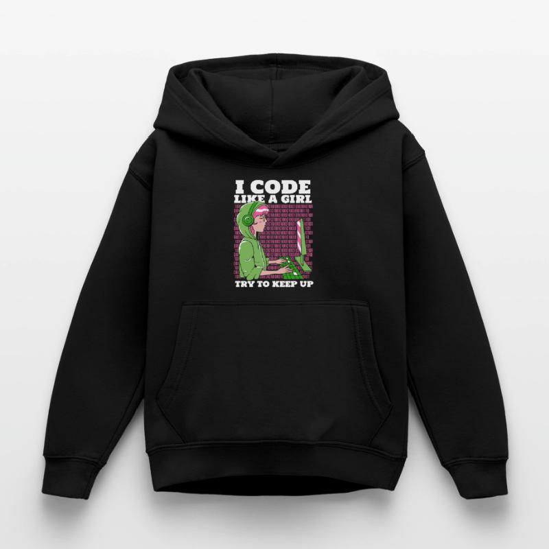 Developer Coder Programmer Kids Hoodie
