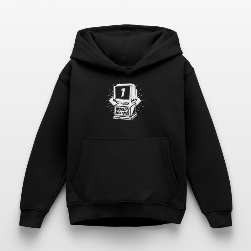 Developer Coder Programmer Worlds Best Coder Kids Hoodie