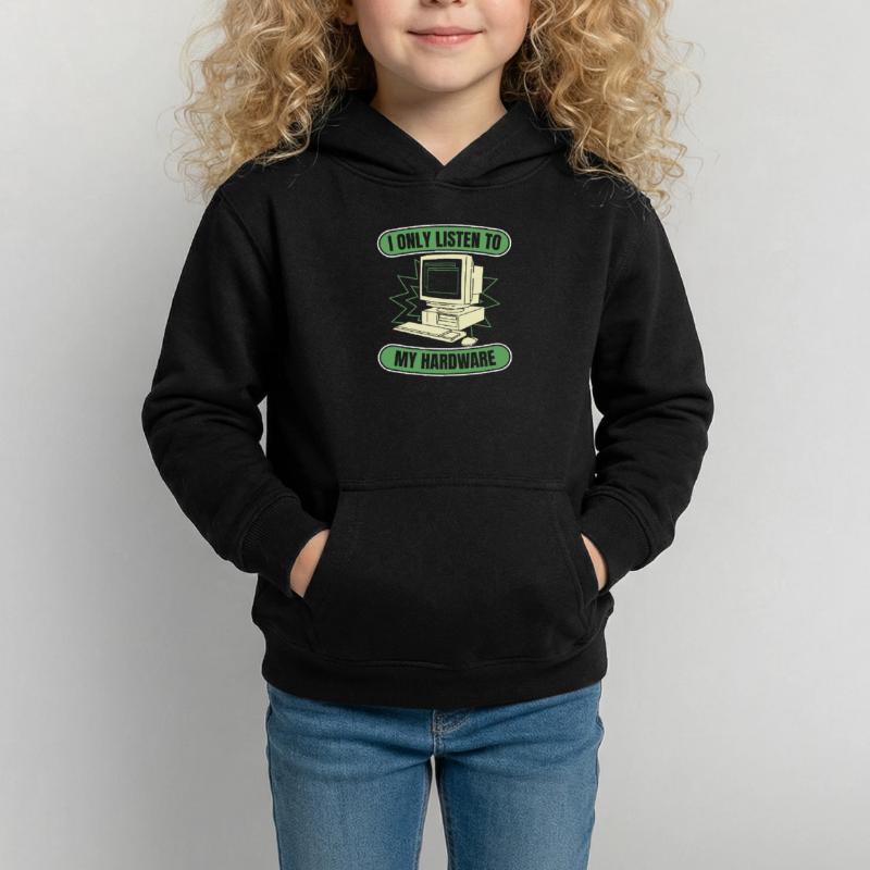 Entwickler Coder Programmierer Hardware Kinder Hoodie