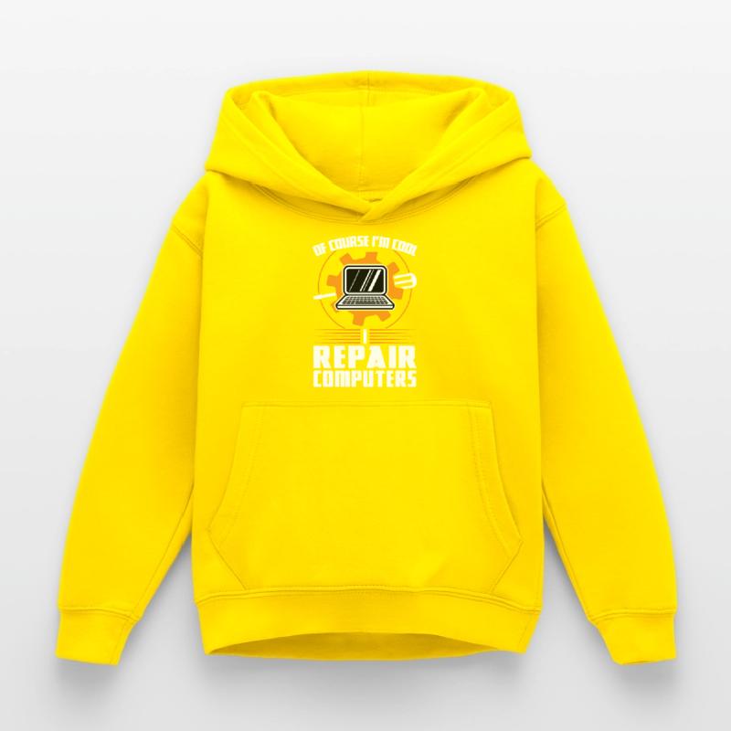 Technischer Support Computertechniker Technischer Kinder Hoodie