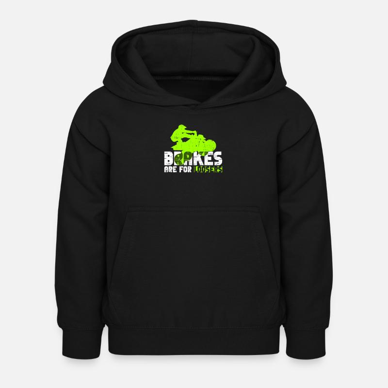 Quad - Sweat à capuche Enfant - noir