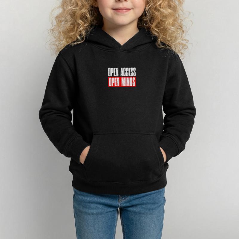 Open Access Open Mind for Ethical Hacker and Coder Kinder Hoodie