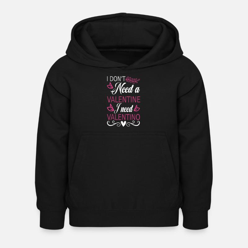 Valentino - Sweat à capuche Enfant - noir