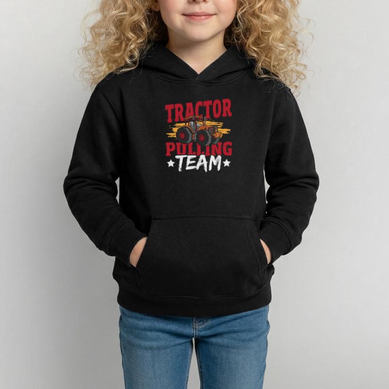 Tractor Pulling Team Tractor Puller Tractorpulling Kinder Hoodie
