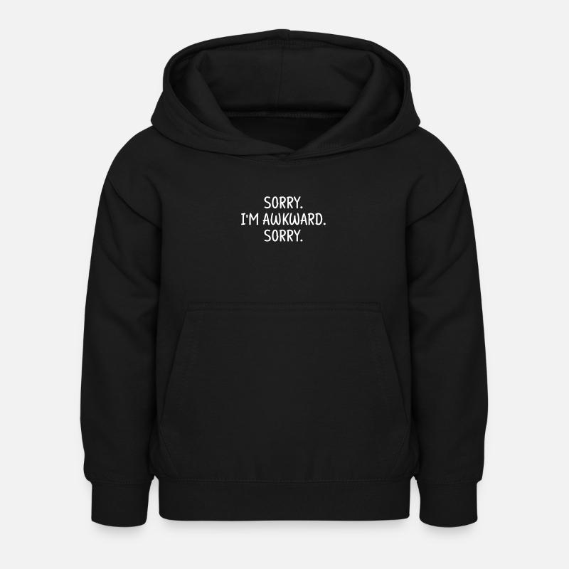 Introvertiert Geschenk Sarkastisch Introvertiert - Kinder Hoodie - Schwarz