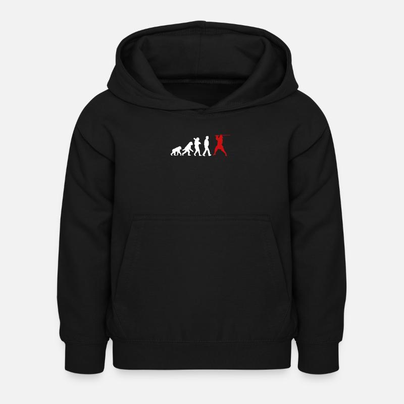 Evolution of the samurai - Kids Hoodie - black