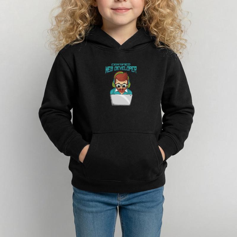 Web Developer Web Developer Certified Kids Hoodie
