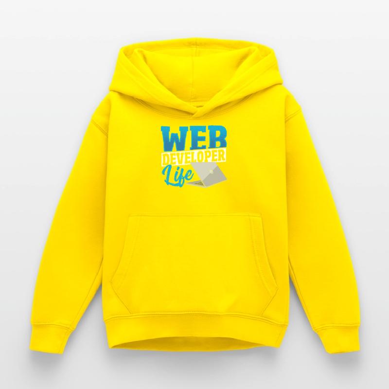 Web Developer Life Web Developer Programmer Kinder Hoodie