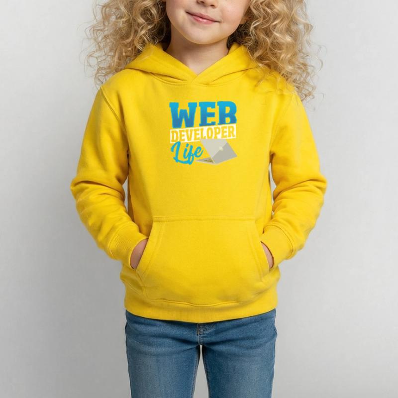 Web Developer Life Web Developer Programmer Kinder Hoodie