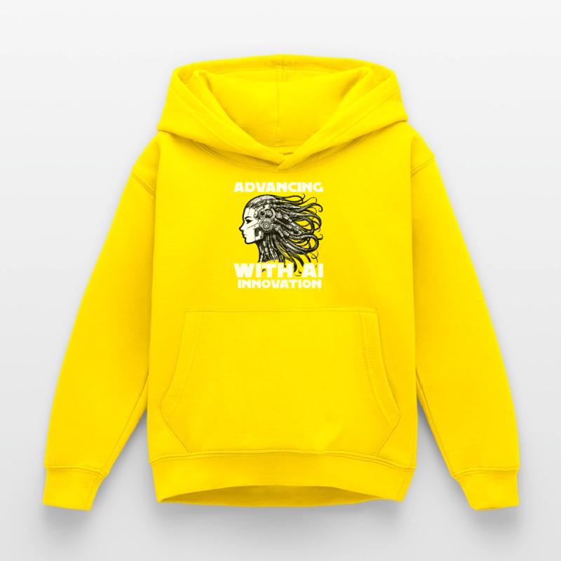 Artificial intelligence, machine learning, data Kids Hoodie
