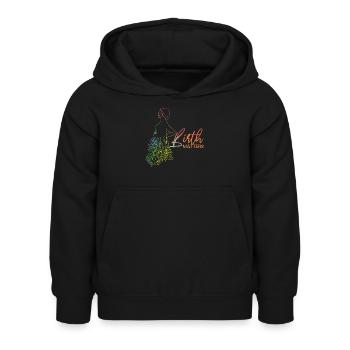LD Labour og levering sygeplejerske - Hoodie til børn - sort - Foran - AI Model Kid Female (0cm)