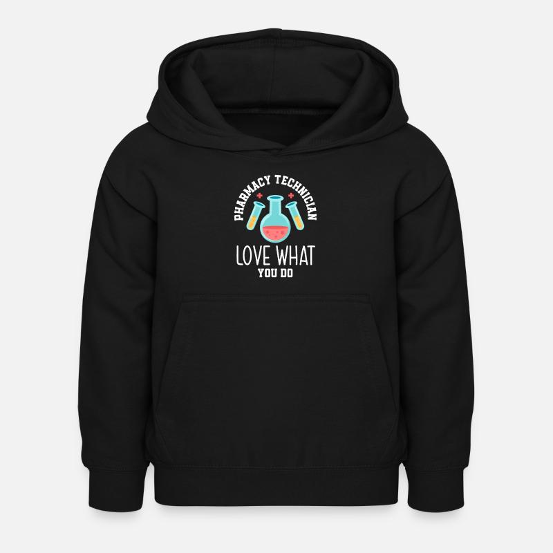 Apotheker Apothekerin Apotheke Geschenk - Kinder Hoodie - Schwarz