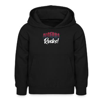 Algebra-Liebhaber Mathematiker Algebra-Lehrer - Kinder Hoodie - Schwarz - Vorne - AI Model Kid Female (0cm)