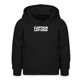 Photographe Photographie Appareil photo Capturez l’instant - Sweat à capuche Enfant - noir - Devant - AI Model Kid Female (0cm)