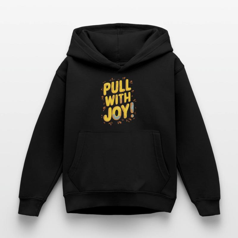 Tractor Pulling Tractor Pulling Tractor Power Farm Kids Hoodie