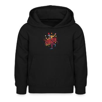 Circus Staff Costume Theme Party Acts - Kids Hoodie - black - Front - AI Model Kid Female (0cm)
